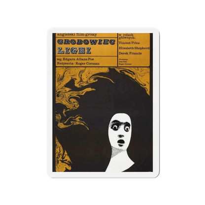 TOMB OF LIGEIA (2) 1964 Movie Poster - Refrigerator Magnet 2 Inch - The Sticker Space