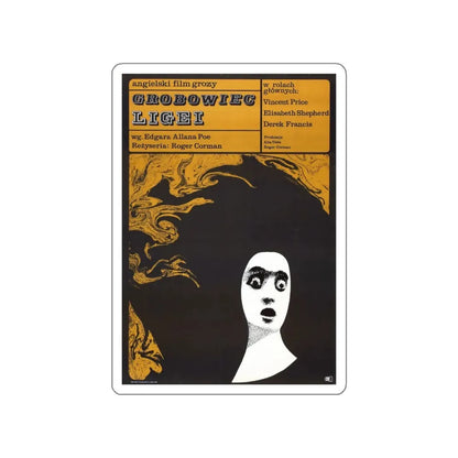 TOMB OF LIGEIA (2) 1964 Movie Poster STICKER Vinyl Die-Cut Decal 5 Inch - The Sticker Space