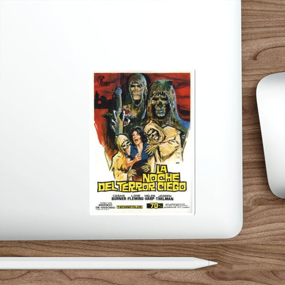 TOMBS OF THE BLIND DEAD 1972 Movie Poster STICKER Vinyl Die-Cut Decal-The Sticker Space