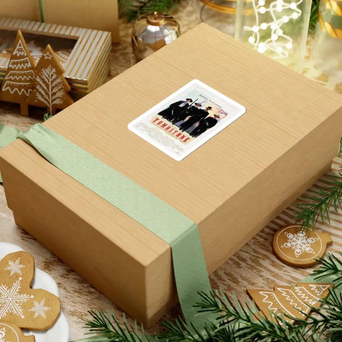 Tombstone 1993 Movie Poster - STICKER Vinyl Kiss-Cut Decal - The Sticker Space