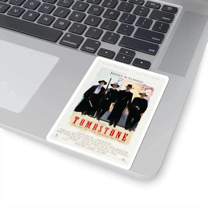 Tombstone 1993 Movie Poster - STICKER Vinyl Kiss-Cut Decal - The Sticker Space