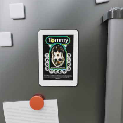 Tommy 1975 Movie Poster Die-Cut Magnet-The Sticker Space