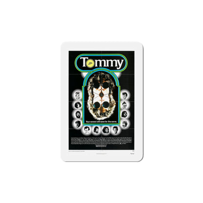 Tommy 1975 Movie Poster Die-Cut Magnet-6 Inch-The Sticker Space