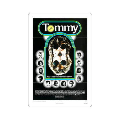 Tommy 1975 Movie Poster - STICKER Vinyl Kiss-Cut Decal 2 Inch White - The Sticker Space