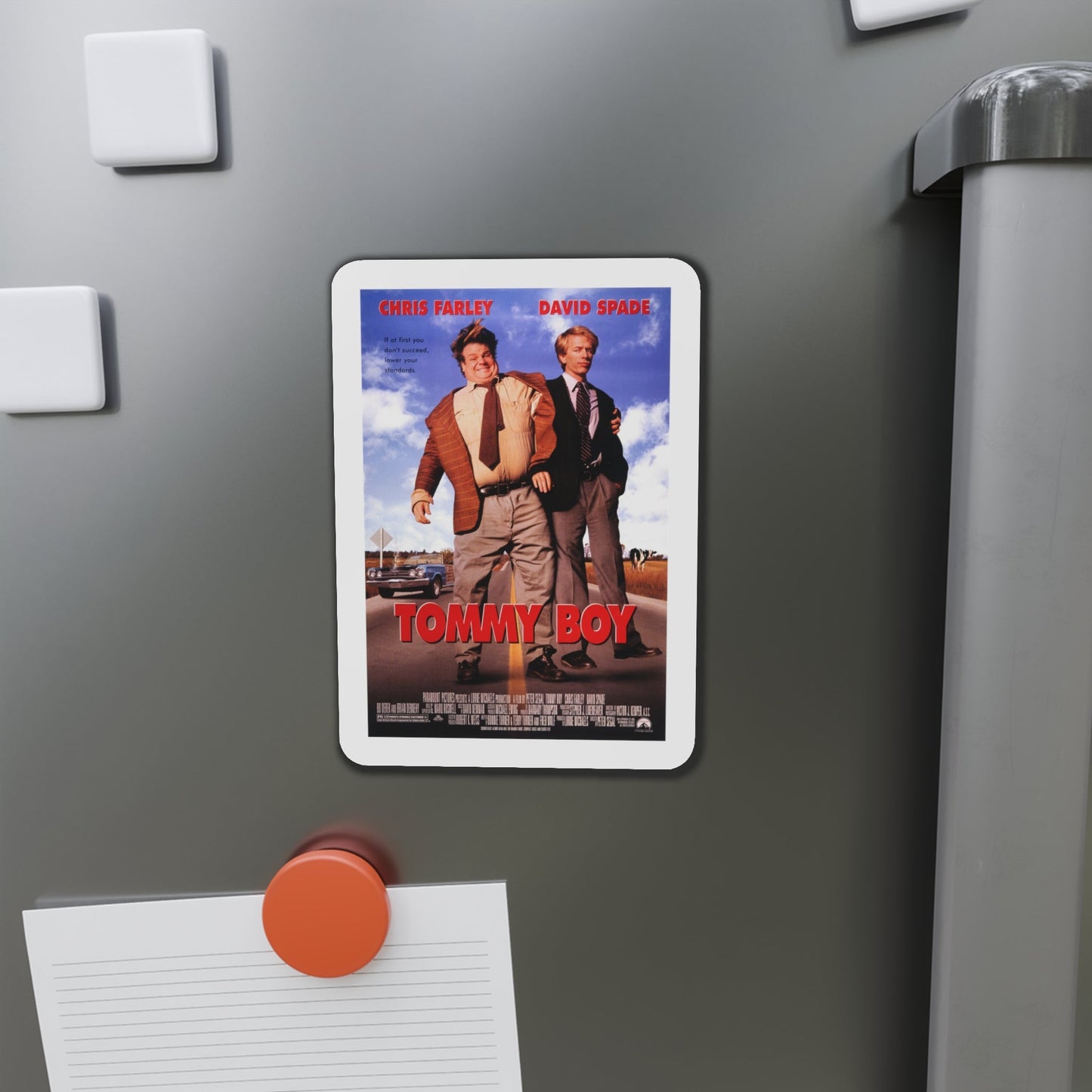 Tommy Boy 1995 Movie Poster Die-Cut Magnet-The Sticker Space