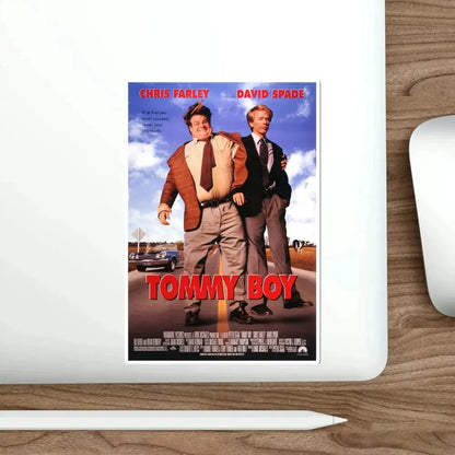 Tommy Boy 1995 Movie Poster STICKER Vinyl Die-Cut Decal - The Sticker Space