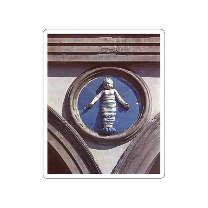 Tondo (Artwork) STICKER Vinyl Die-Cut Decal White Die-Cut 3 Inch - The Sticker Space