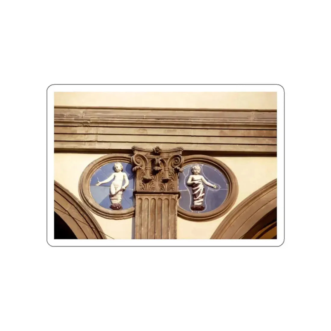 Tondo2 (Artwork) STICKER Vinyl Die-Cut Decal White Die-Cut 4 Inch - The Sticker Space