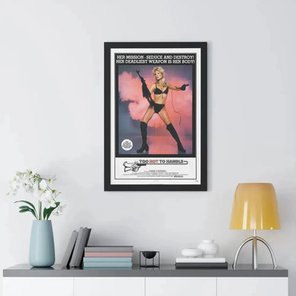 TOO HOT TO HANDLE 1977 - Framed Movie Poster - The Sticker Space