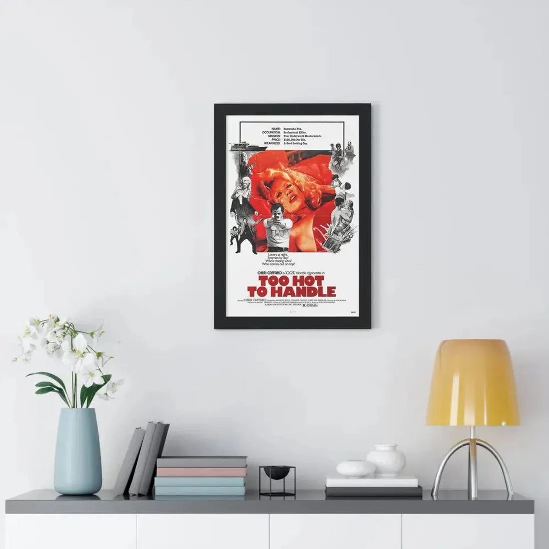 TOO HOT TO HANDLE (2) 1977 - Framed Movie Poster - The Sticker Space