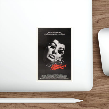 TOO SCARED TO SCREAM 1984 Movie Poster STICKER Vinyl Die-Cut Decal-The Sticker Space