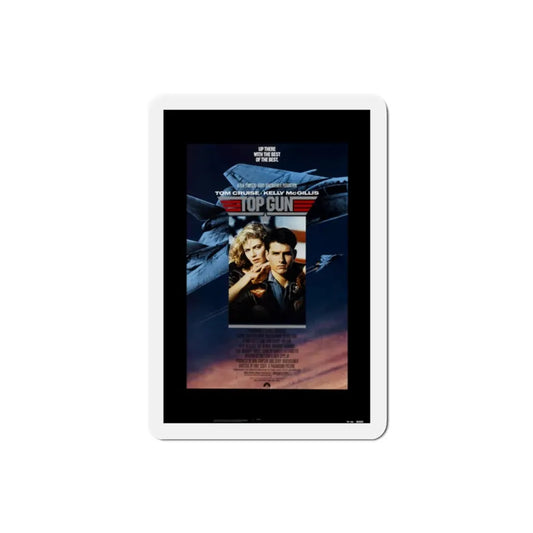Top Gun 1986 Movie Poster Refrigerator Magnet 2 Inch - The Sticker Space