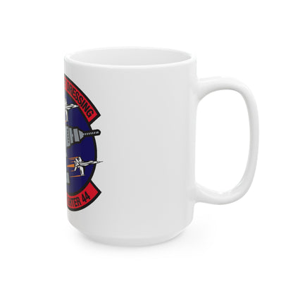 Top Gun Strike Fiighter 44 (U.S. Navy) White Coffee Mug-The Sticker Space