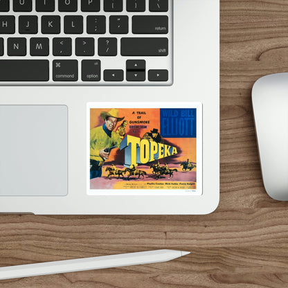 Topeka 1953 Movie Poster STICKER Vinyl Die-Cut Decal-The Sticker Space