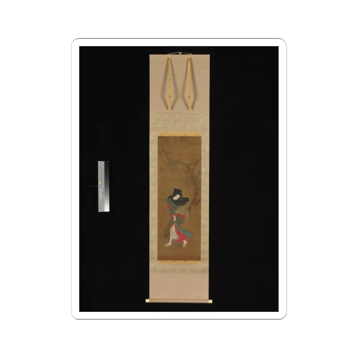 Torii Kiyonaga - Beauty in Summer Breeze - 18th century v2 - STICKER Vinyl Kiss-Cut Decal