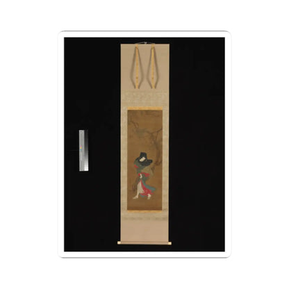 Torii Kiyonaga - Beauty in Summer Breeze - 18th century v2 - STICKER Vinyl Kiss-Cut Decal