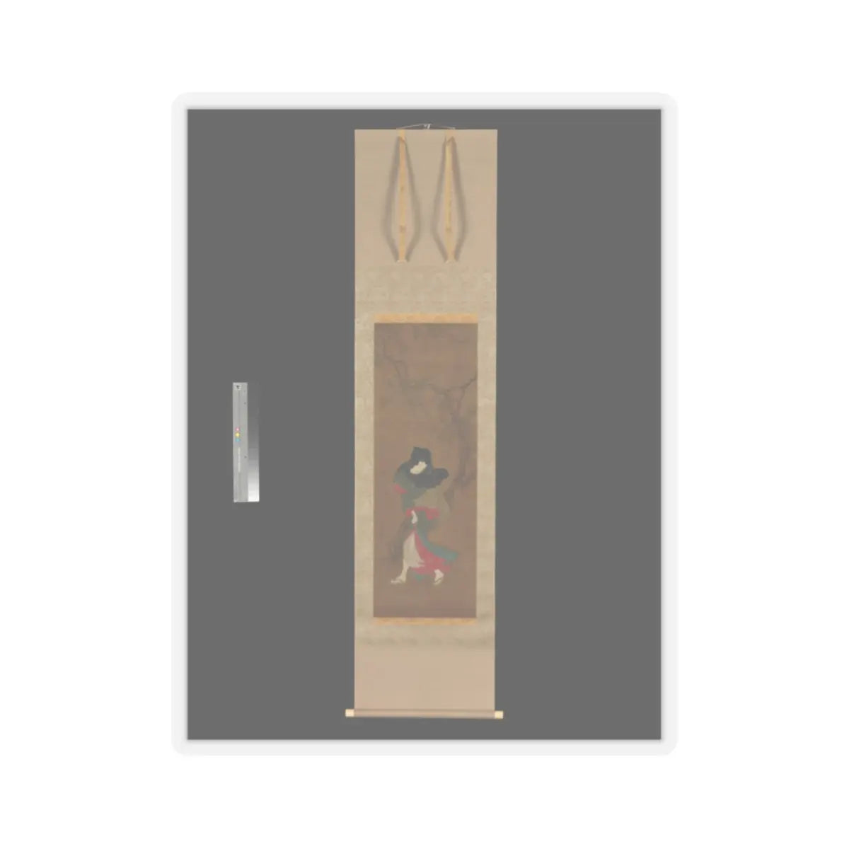 Torii Kiyonaga - Beauty in Summer Breeze - 18th century v2 - STICKER Vinyl Kiss-Cut Decal