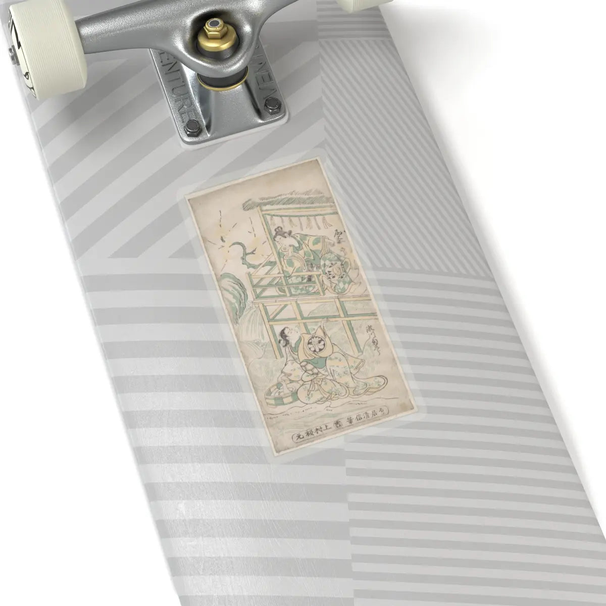 SKU:TSS-STICK-TRKYN-6X6-14KAN Sizes:6" × 6" Types:Transparent