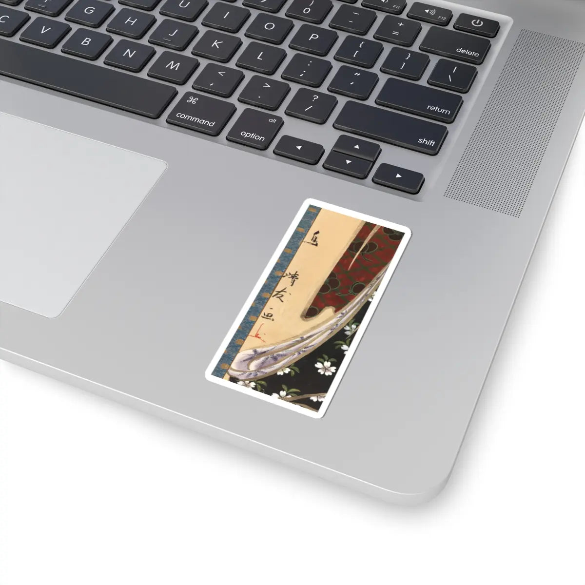 Torii Kiyotomo - Woman with Battledore and Shuttlecock - 1815–20 v3 - STICKER Vinyl Kiss-Cut Decal