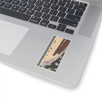 Torii Kiyotomo - Woman with Battledore and Shuttlecock - 1815–20 v3 - STICKER Vinyl Kiss-Cut Decal