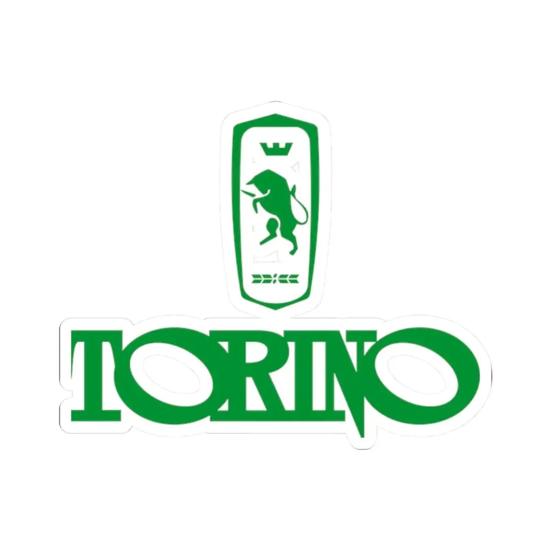 Torino Argentino (full logo green) (Logo) STICKER Vinyl Kiss-Cut Decal 2 Inch White - The Sticker Space