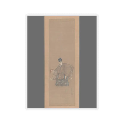 Toriyama Sekien - The Auspicious Noh Dance Okina - ca. 1790–95 v2 - STICKER Vinyl Kiss-Cut Decal