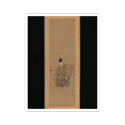 Toriyama Sekien - The Auspicious Noh Dance Okina - ca. 1790–95 v2 - STICKER Vinyl Kiss-Cut Decal