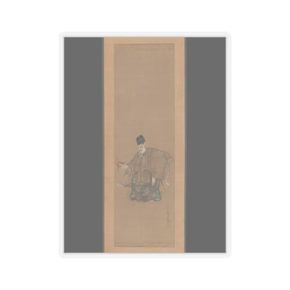 Toriyama Sekien - The Auspicious Noh Dance Okina - ca. 1790–95 v2 - STICKER Vinyl Kiss-Cut Decal