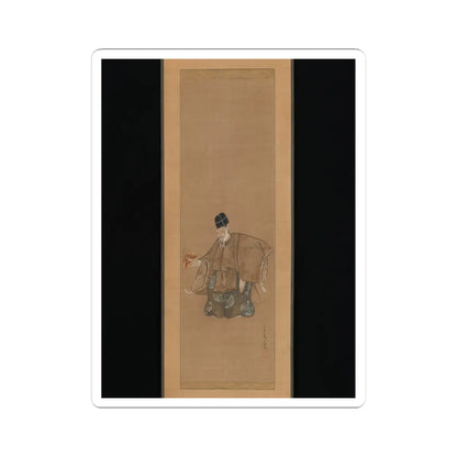 Toriyama Sekien - The Auspicious Noh Dance Okina - ca. 1790–95 v2 - STICKER Vinyl Kiss-Cut Decal