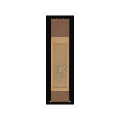 Toriyama Sekien - The Auspicious Noh Dance Okina - ca. 1790–95 v6 - STICKER Vinyl Kiss-Cut Decal