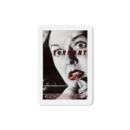 Torment 1986 Movie Poster Refrigerator Magnet 3 Inch - The Sticker Space