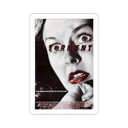 Torment 1986 Movie Poster STICKER Vinyl Die-Cut Decal 2 Inch - The Sticker Space