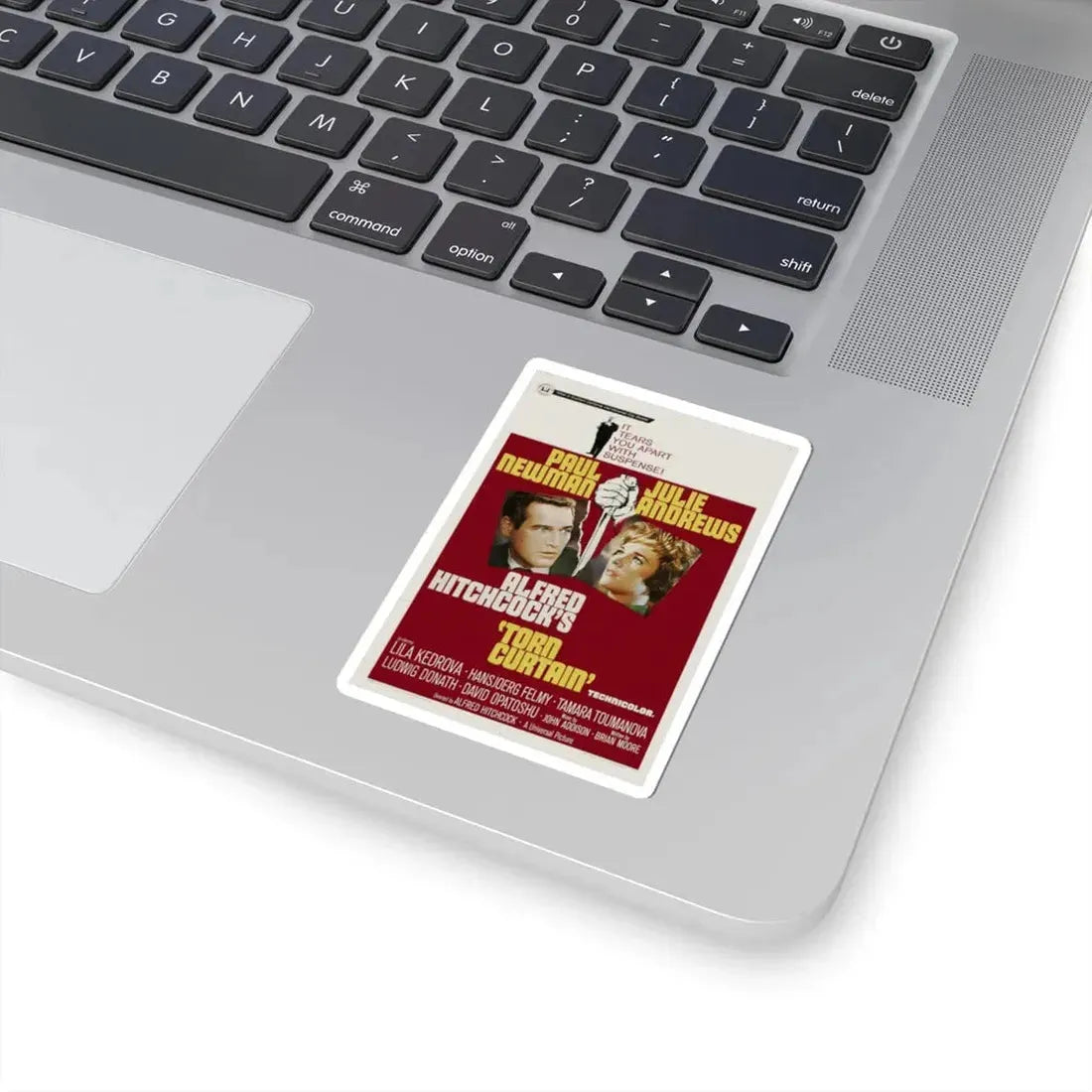 Torn Curtain 1966 Movie Poster - STICKER Vinyl Kiss-Cut Decal - The Sticker Space