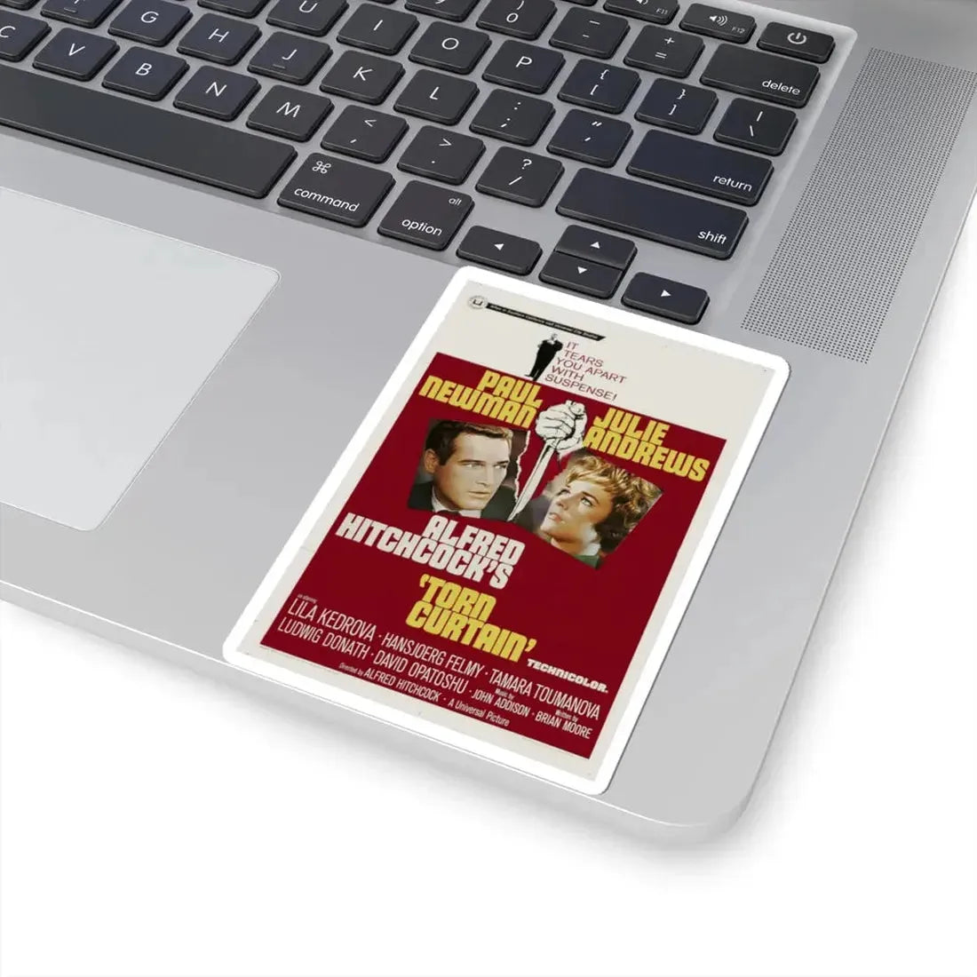 Torn Curtain 1966 Movie Poster - STICKER Vinyl Kiss-Cut Decal - The Sticker Space