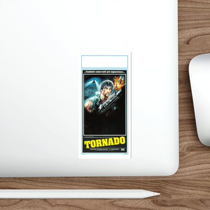 TORNADO (THE LAST BLOOD) 1983 Movie Poster STICKER Vinyl Die-Cut Decal-The Sticker Space