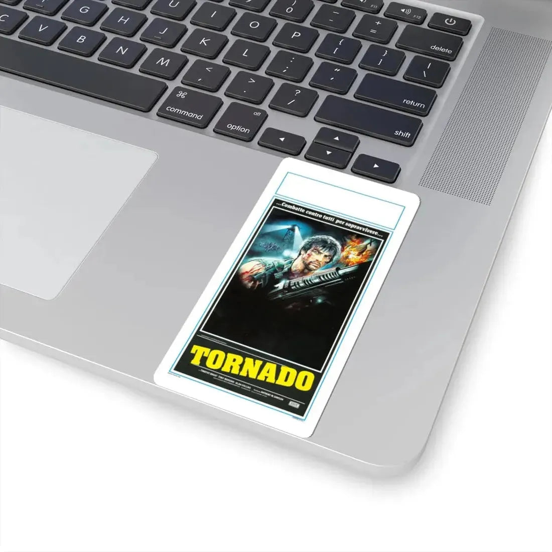 TORNADO (THE LAST BLOOD) 1983 Movie Poster - STICKER Vinyl Kiss-Cut Decal - The Sticker Space