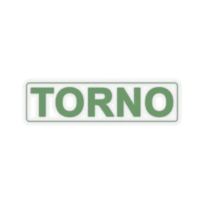 Torno S.A. (Logo) STICKER Vinyl Kiss-Cut Decal 2 Inch Transparent - The Sticker Space