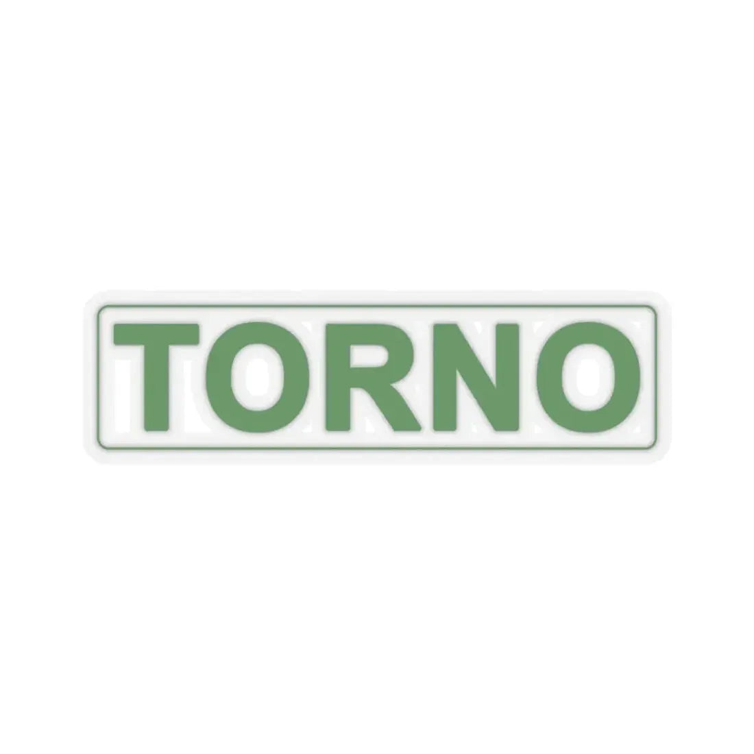 Torno S.A. (Logo) STICKER Vinyl Kiss-Cut Decal 3 Inch Transparent - The Sticker Space
