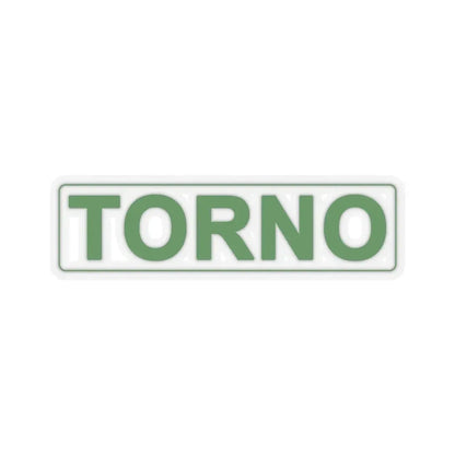 Torno S.A. (Logo) STICKER Vinyl Kiss-Cut Decal 3 Inch Transparent - The Sticker Space