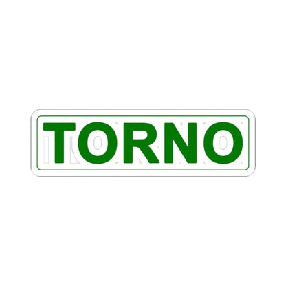 Torno S.A. (Logo) STICKER Vinyl Kiss-Cut Decal 4 Inch White - The Sticker Space