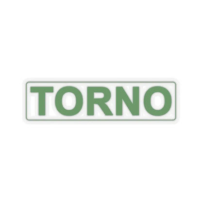 Torno S.A. (Logo) STICKER Vinyl Kiss-Cut Decal 6 Inch Transparent - The Sticker Space