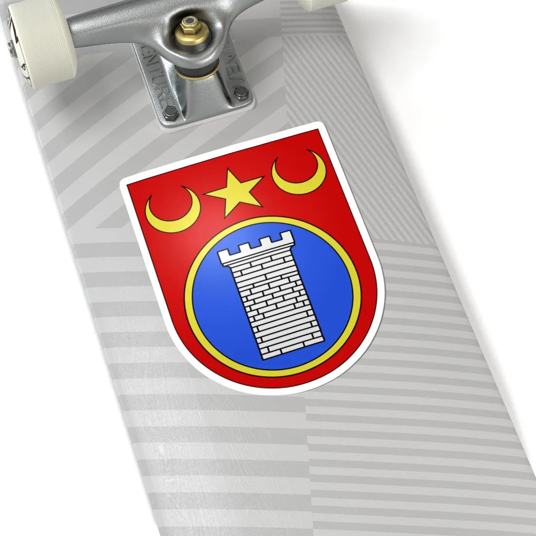 Torny-coat of arms (Switzerland) (Coat of Arms) STICKER Vinyl Kiss-Cut Decal - The Sticker Space