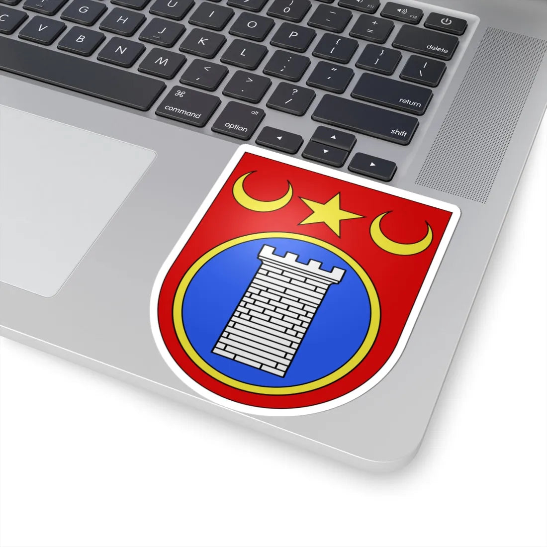 Torny-coat of arms (Switzerland) (Coat of Arms) STICKER Vinyl Kiss-Cut Decal - The Sticker Space
