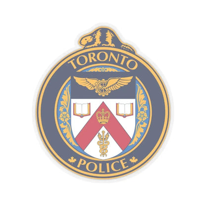 Toronto Police Service - STICKER Vinyl Kiss-Cut Decal 3 Inch Transparent - The Sticker Space