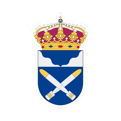 Torpedbåt mindre vapen (Sweden) (Coat of Arms) STICKER Vinyl Kiss-Cut Decal 2 Inch White - The Sticker Space