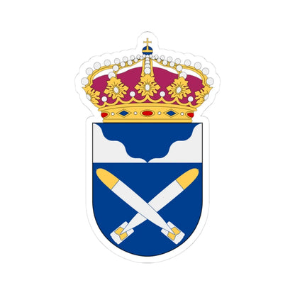 Torpedbåt mindre vapen (Sweden) (Coat of Arms) STICKER Vinyl Kiss-Cut Decal 3 Inch White - The Sticker Space