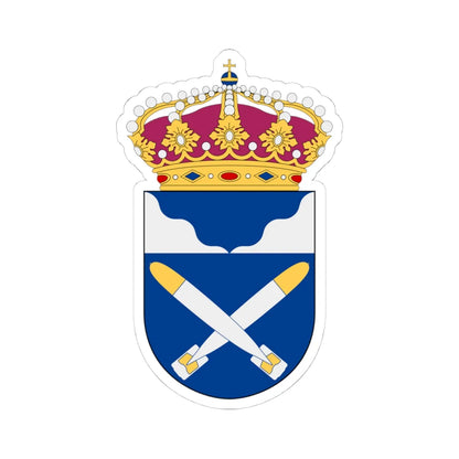 Torpedbåt mindre vapen (Sweden) (Coat of Arms) STICKER Vinyl Kiss-Cut Decal 4 Inch White - The Sticker Space