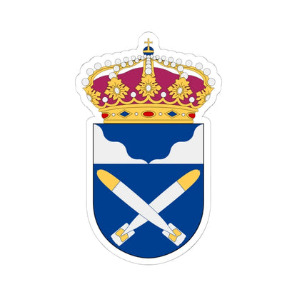 Torpedbåt mindre vapen (Sweden) (Coat of Arms) STICKER Vinyl Kiss-Cut Decal 6 Inch White - The Sticker Space
