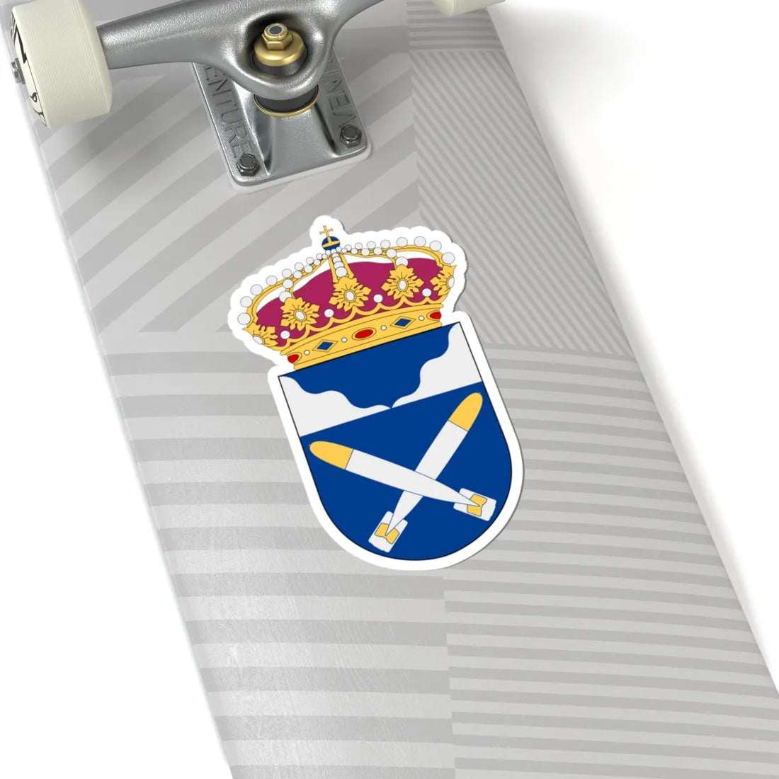 Torpedbåt mindre vapen (Sweden) (Coat of Arms) STICKER Vinyl Kiss-Cut Decal - The Sticker Space