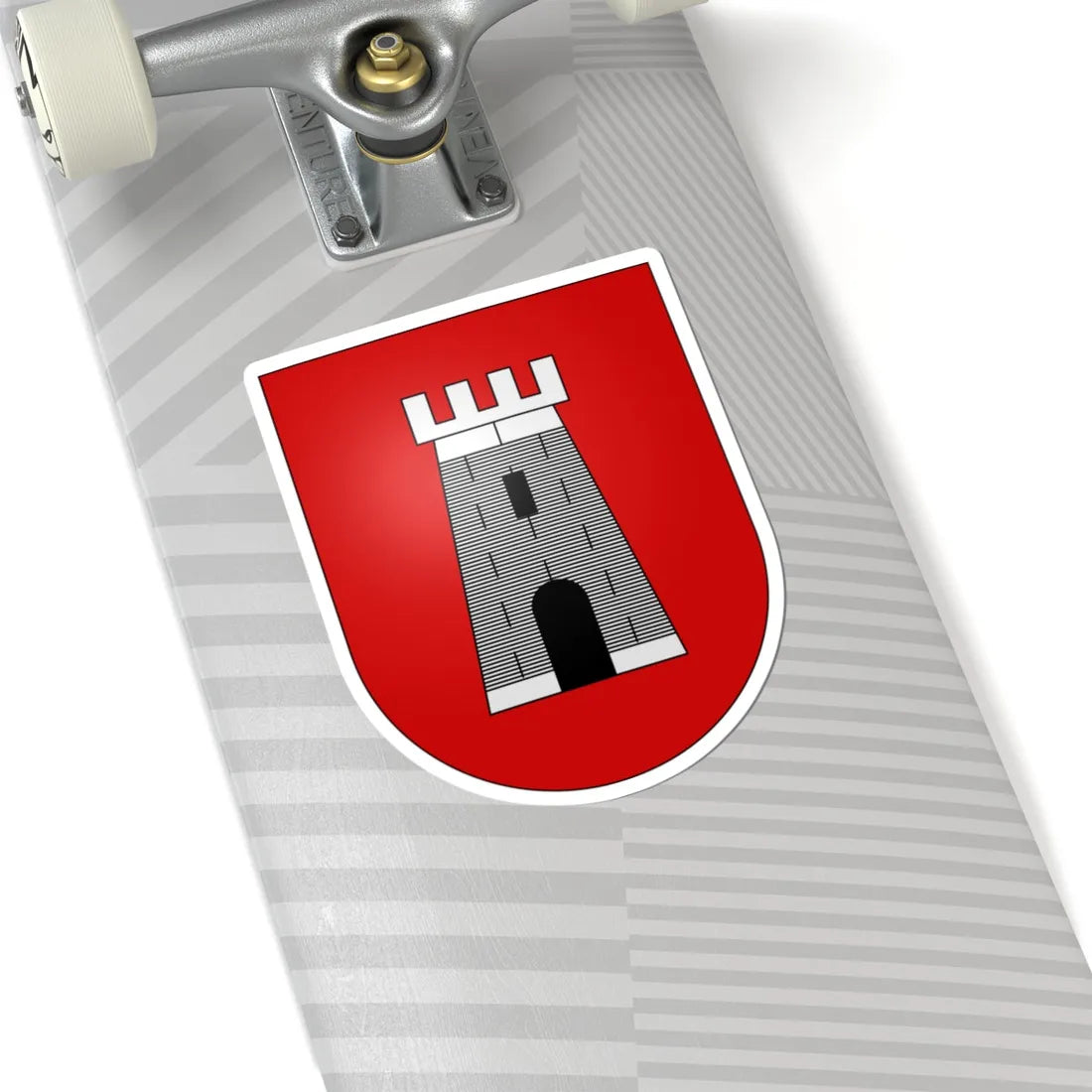 Torre-coat of arms (Switzerland) (Coat of Arms) STICKER Vinyl Kiss-Cut Decal - The Sticker Space